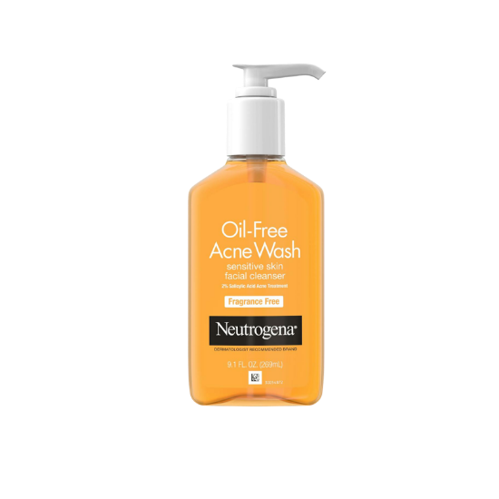 Picture of Neutrogena Oil Free Acne Wash (Fragrance Free) (269 ml)