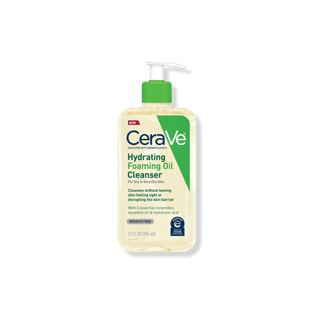 Picture of Cerave  Hydrating Foaming Oil Cleanser (12 FL)