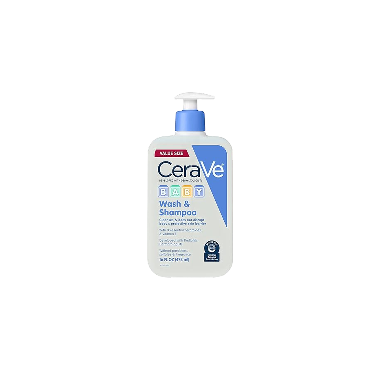 Picture of Cerave Baby Wash And Shampoo (473 ml)