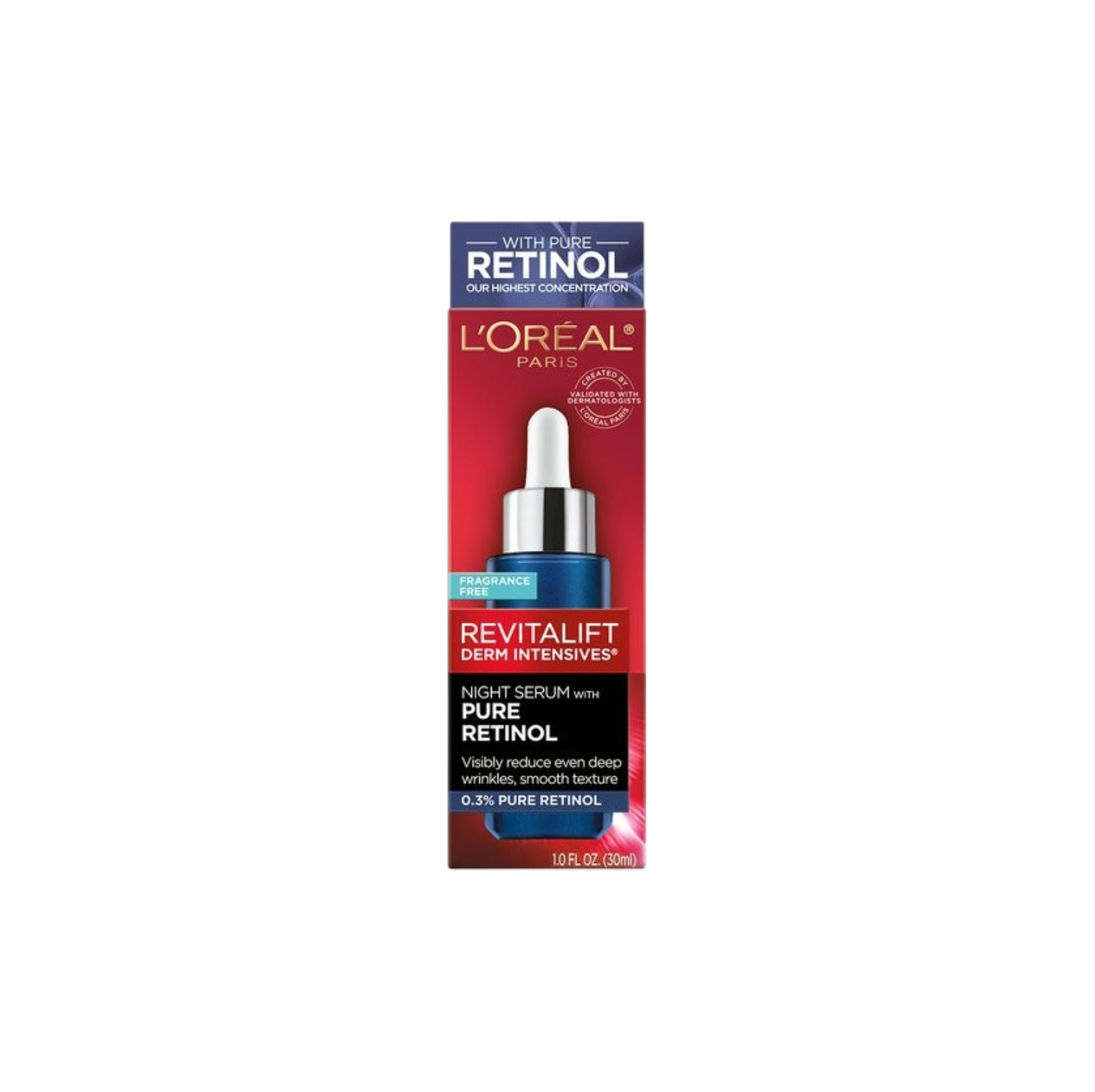 Picture of L'oreal Revitalift Night Serum With Pure Retinol (Fragrance Free) 30ml