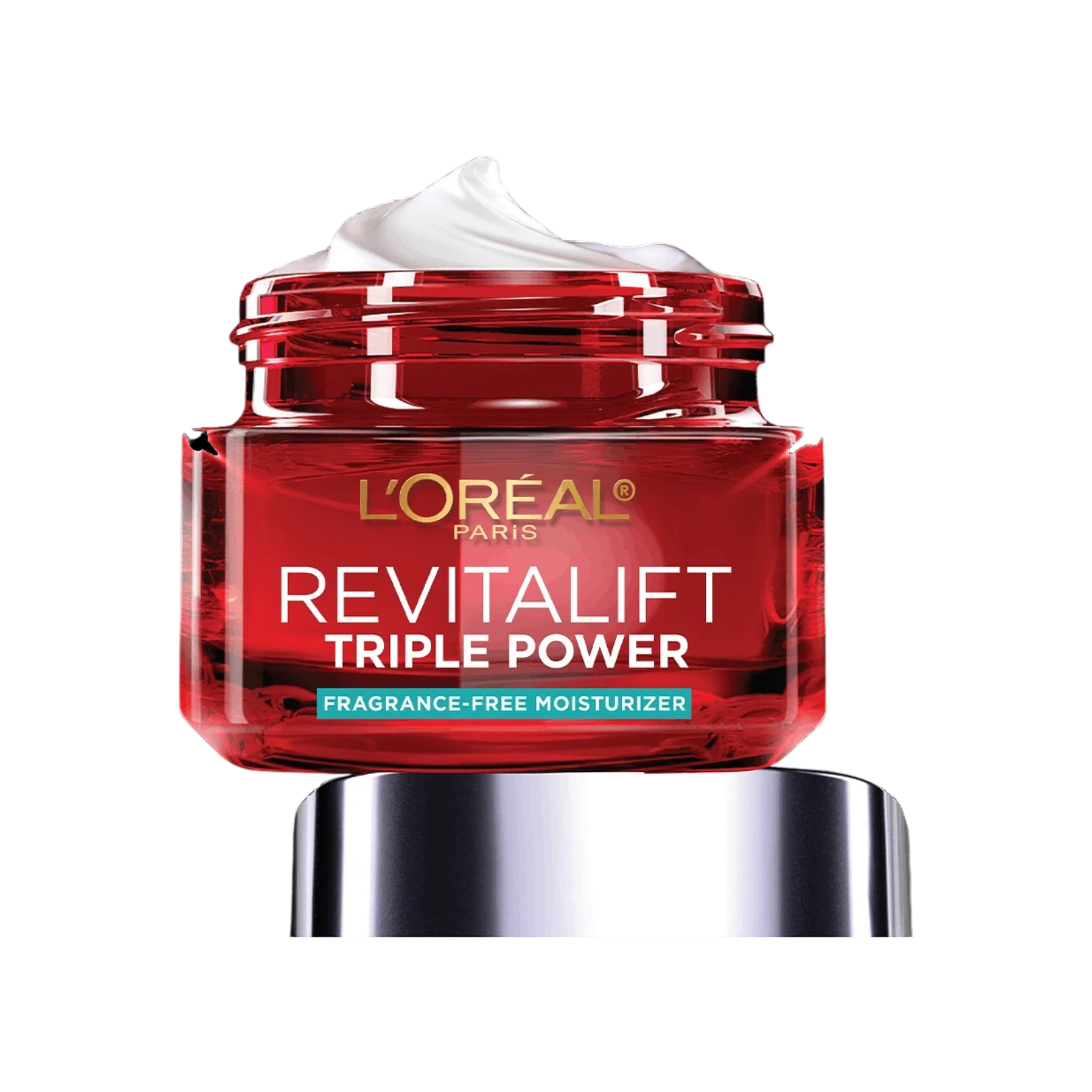Picture of L'Oreal Paris Revitalift Triple Power Fragrance Free Anti-Aging Face Moisturizer - 1.7oz: With Retinol, Vitamin C, Hyaluronic Acid